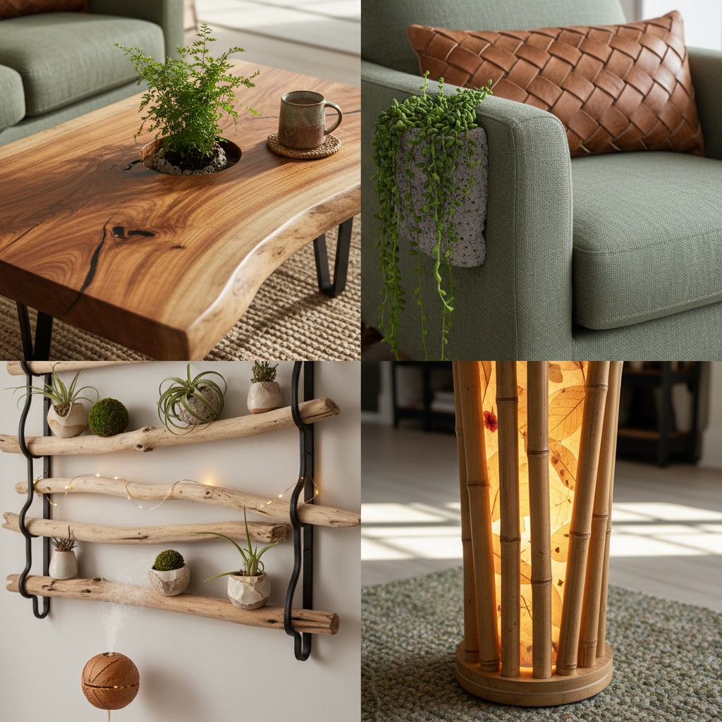 Biophilic styling voorbeelden