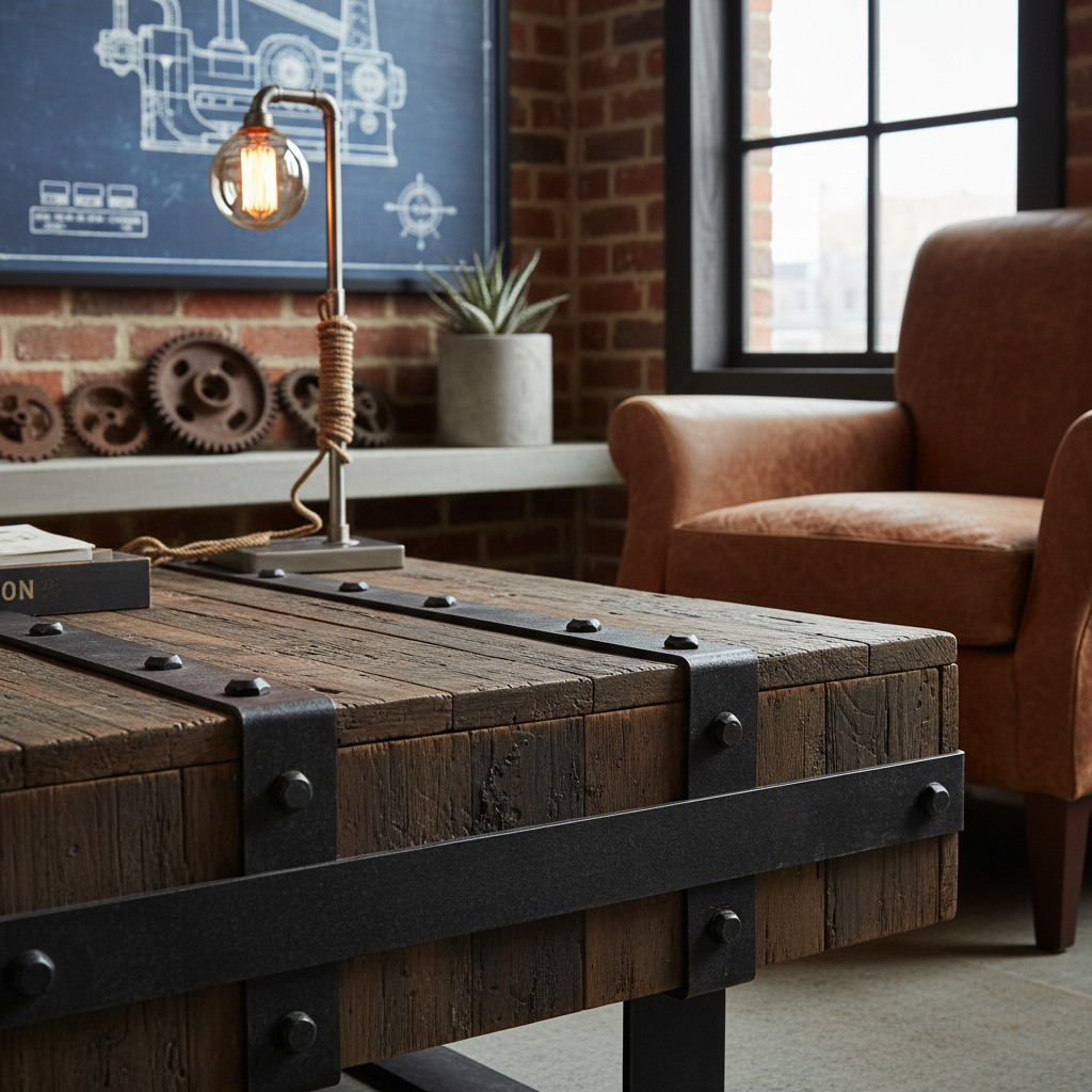 Industrieel styling voorbeelden