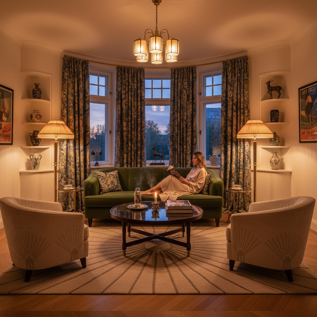 Art-deco eindresultaat