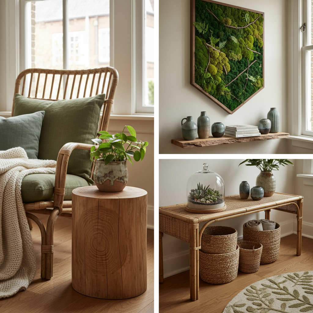 Biophilic styling voorbeelden