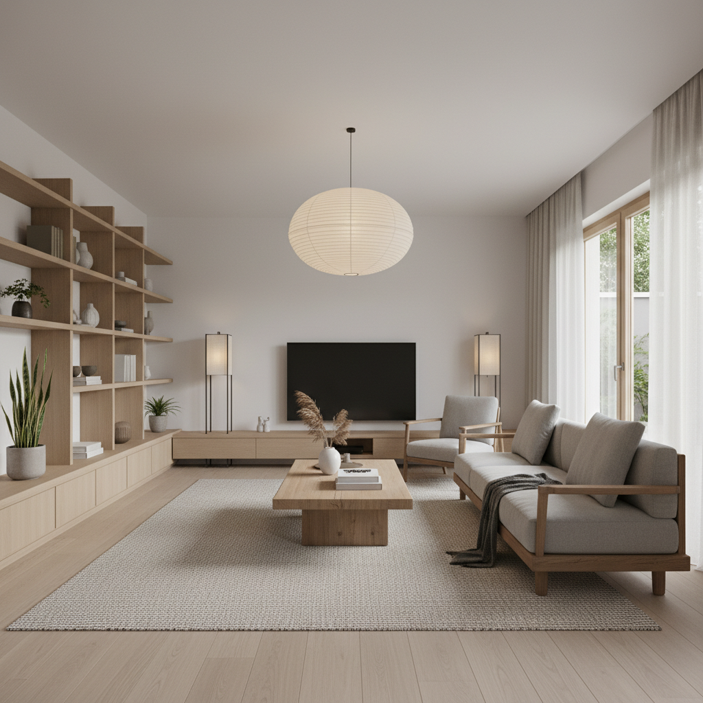 Japandi Woonkamer Inspiratie