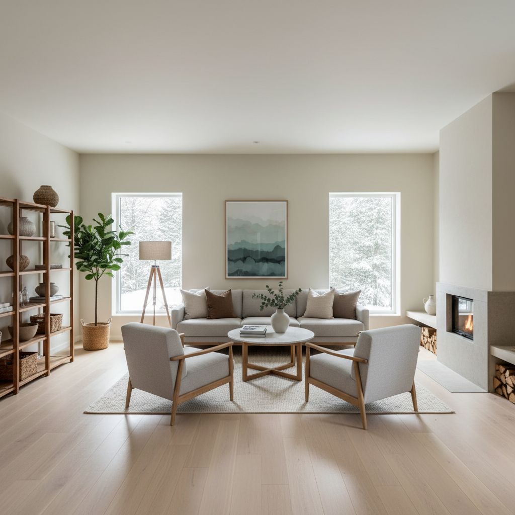 Scandinavische Woonkamer Inspiratie