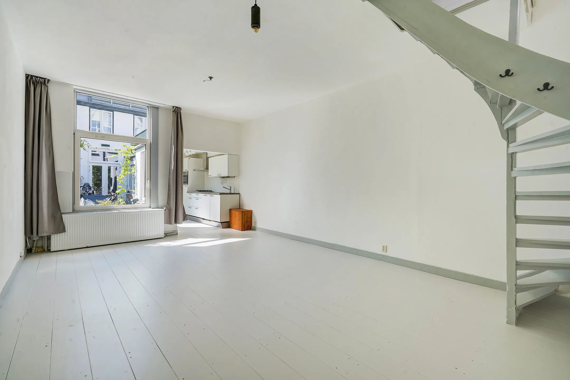 Oude woonkamer voor AI transformatie