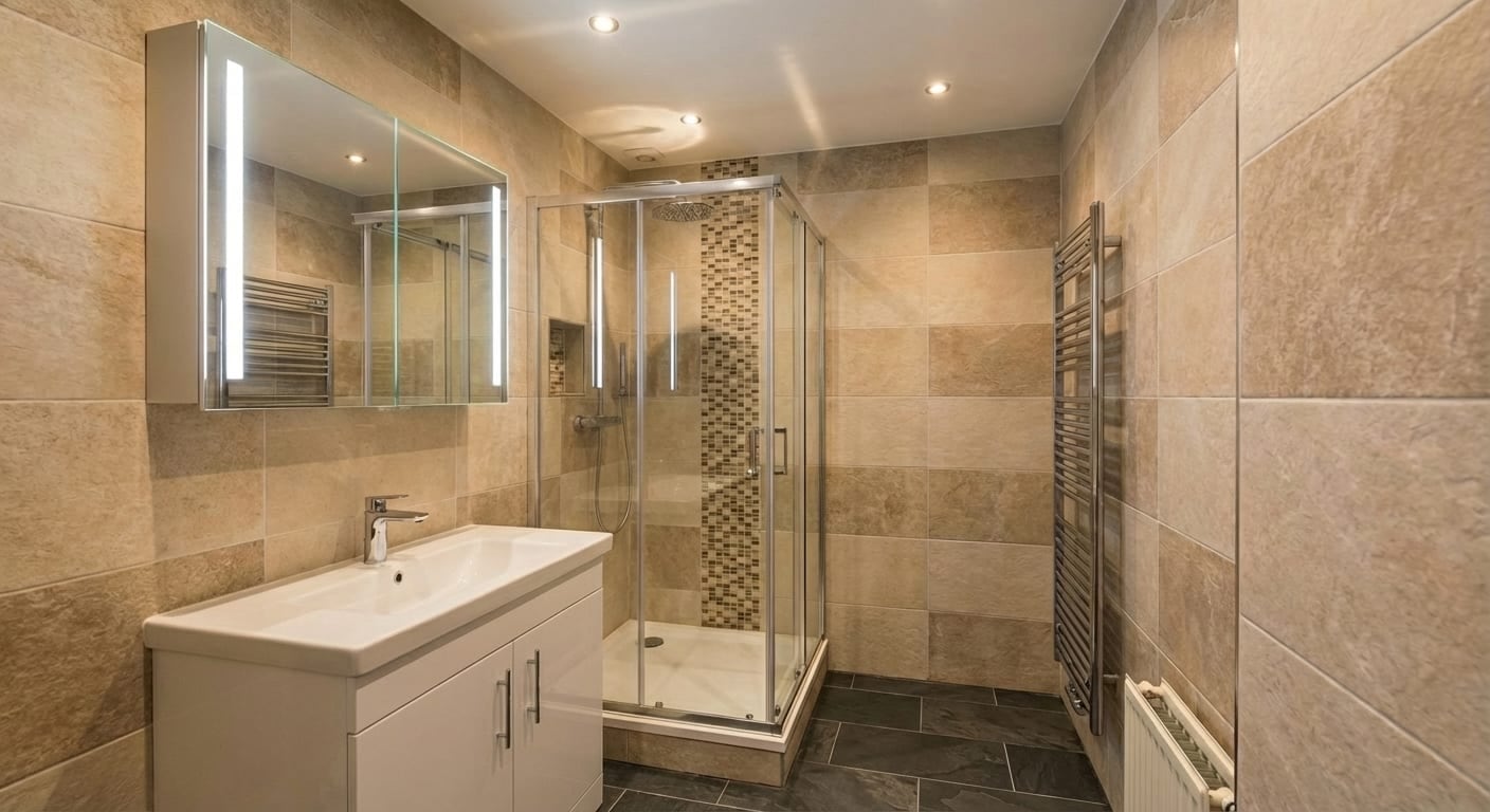 Badkamer, gemoderniseerd voor